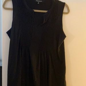 Black tunic tank top